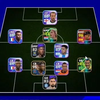 eFootball Legends & Iconic Players Android|Epic Johan Cruyff,Cafu,Andriy Shevchenko,S image 1