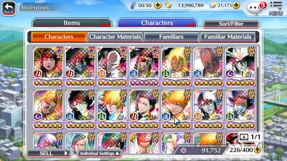 Bleach: Brave Souls Accounts [GLOBAL]21K Orbs+Fresh All Story|Lv200[Senjumaru T image 12