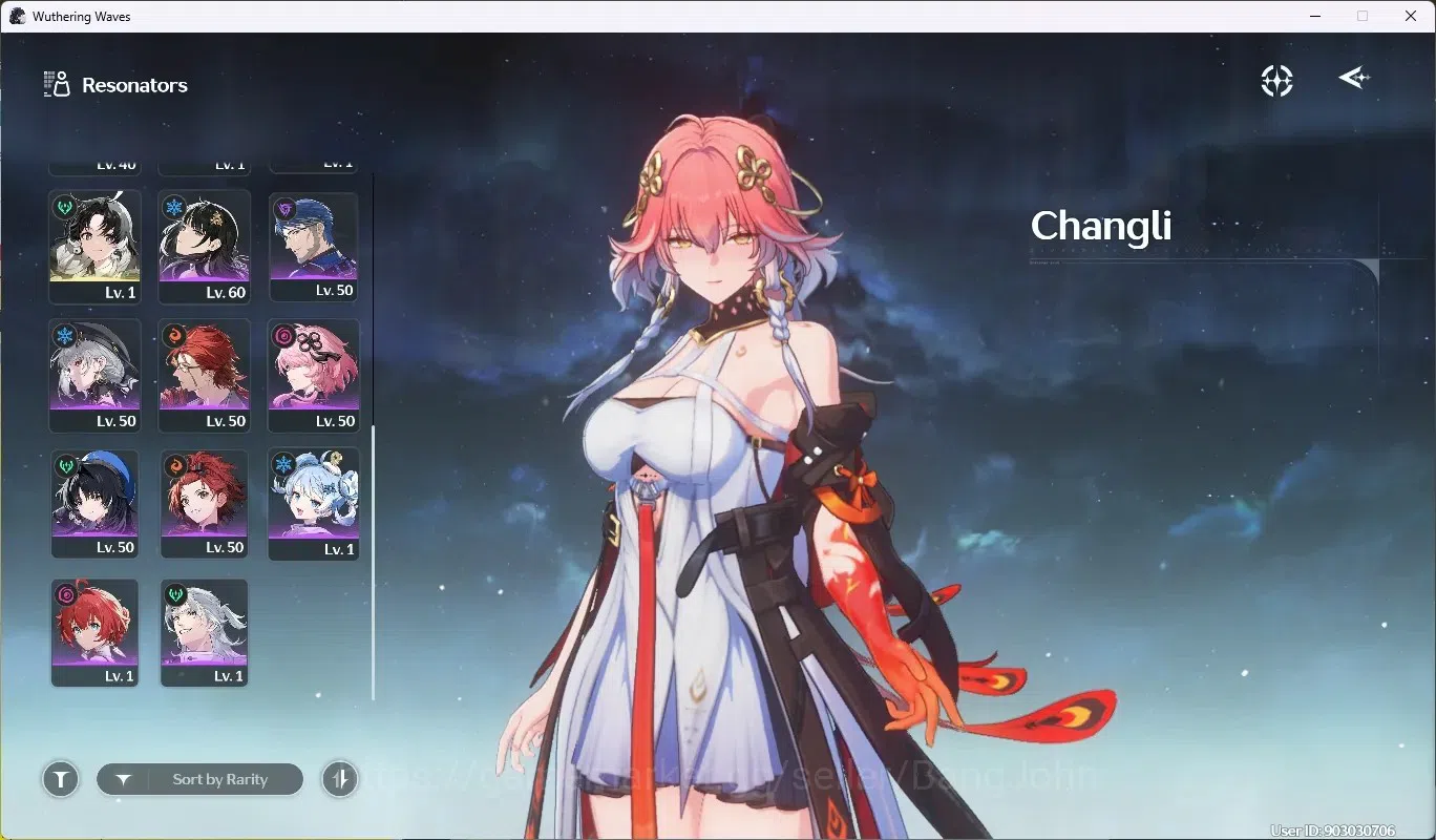 Wuthering Waves Accounts Starter SEA|UL 66|Rank 7|6 Char Limited 3
