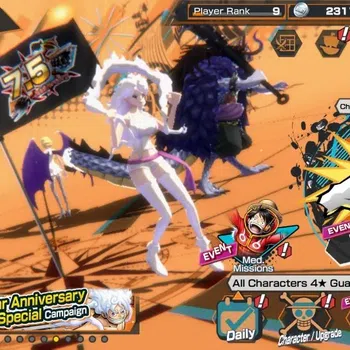 One Piece Bounty Rush Accounts Starter Android |EX 2|PR 9|Kaido,Jewlry Bonney|RD 14|LogBandai Check SS OPBR558B