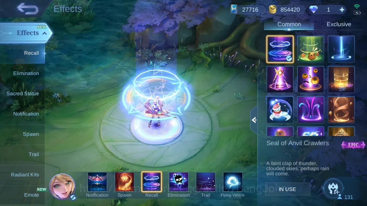 Mobile Legends: Bang Bang Accounts Hero 131 | Skin 502 | Legend (Franco , Alpha , Jho image 18