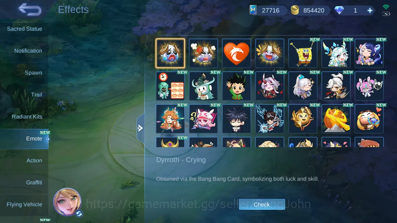 Mobile Legends: Bang Bang Accounts Hero 131 | Skin 502 | Legend (Franco , Alpha , Jho image 19