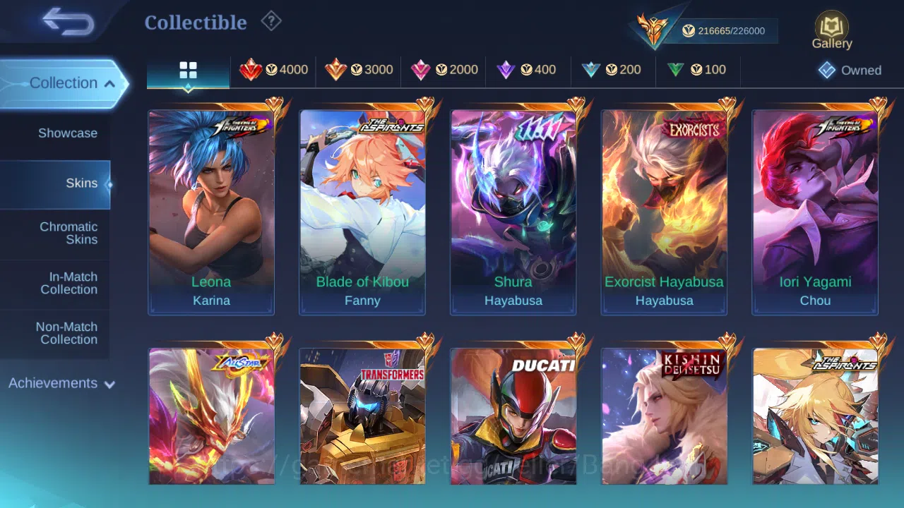 Mobile Legends: Bang Bang Accounts Hero 131 | Skin 502 | Legend (Franco , Alpha , Jho image 6