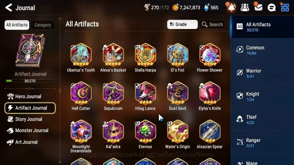 Epic Seven Accounts GLOBAL Unverif|New Era|Starter|1 ML (Lone Wolf Pei image 7