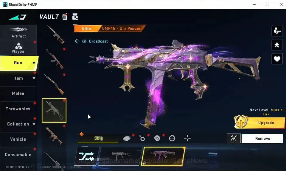 Blood Strike Accounts ASIA|16 ULTRA[JET,RAN,UMP45,QBZ95,FAL,SCAR,AK47,Or image 13