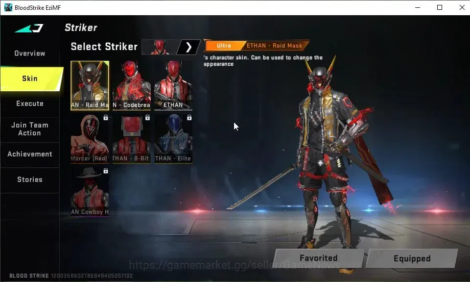 Blood Strike Accounts ASIA|16 ULTRA[JET,RAN,UMP45,QBZ95,FAL,SCAR,AK47,Or image 3