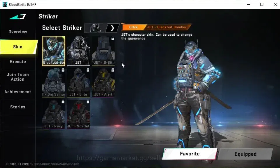 Blood Strike Accounts ASIA|16 ULTRA[JET,RAN,UMP45,QBZ95,FAL,SCAR,AK47,Or image 4