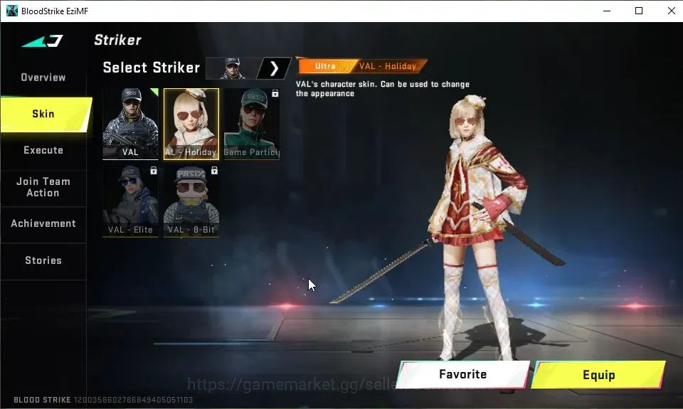 Blood Strike Accounts ASIA|16 ULTRA[JET,RAN,UMP45,QBZ95,FAL,SCAR,AK47,Or image 6