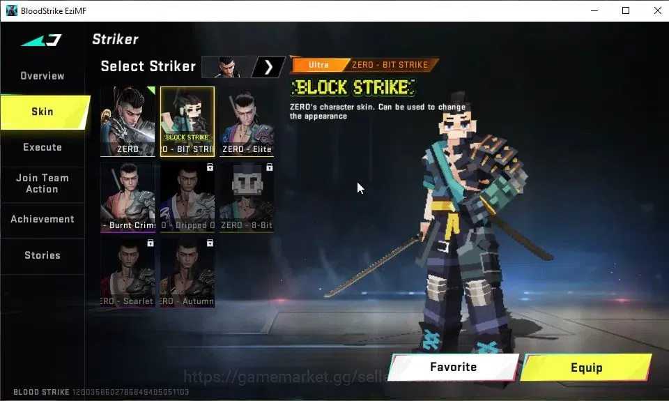 Blood Strike Accounts ASIA|16 ULTRA[JET,RAN,UMP45,QBZ95,FAL,SCAR,AK47,Or image 9