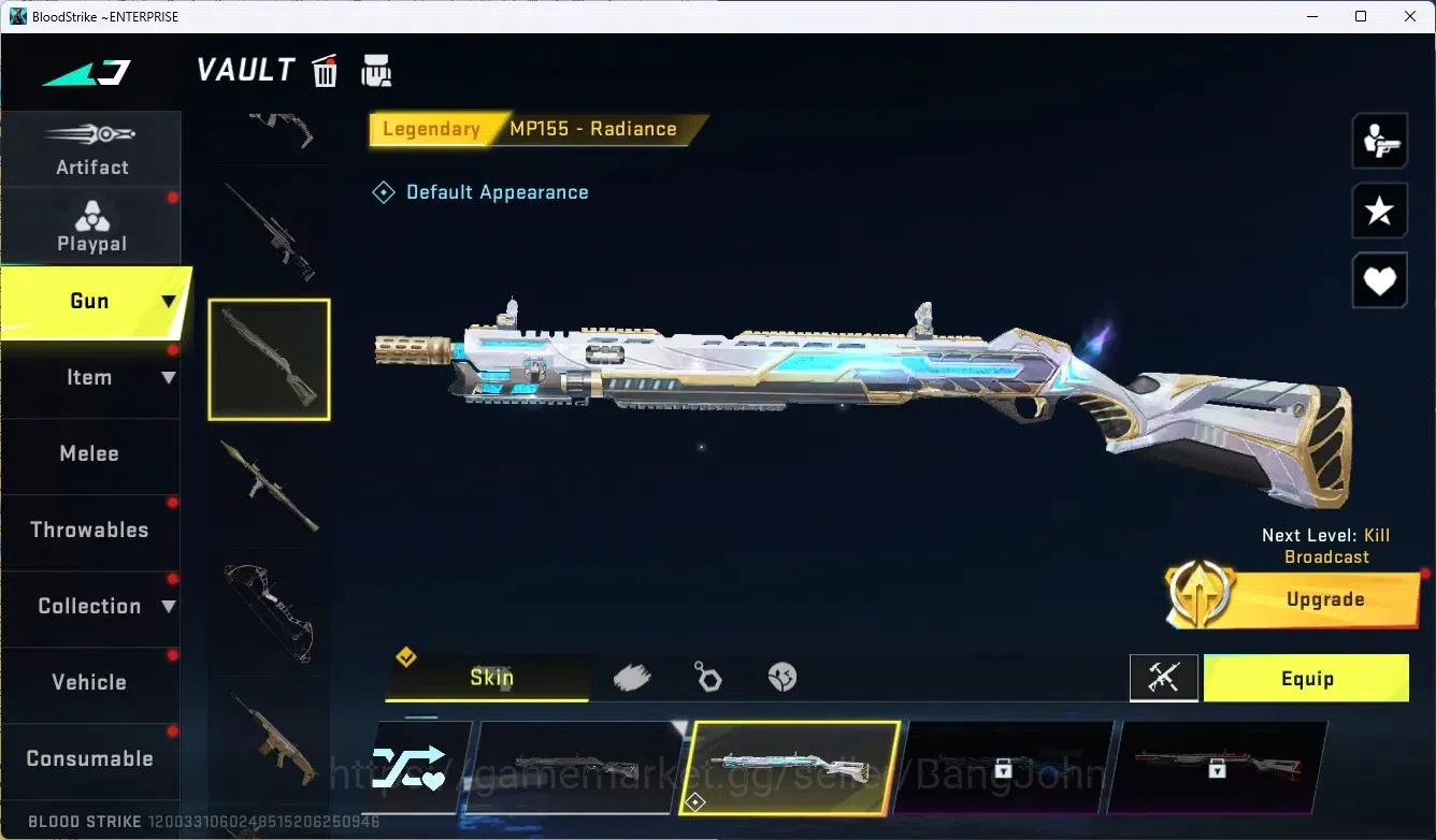 Blood Strike Accounts ASIA | 1 Ultra Gun: SKS-Elysium | 1 Legendary Gun: image 2