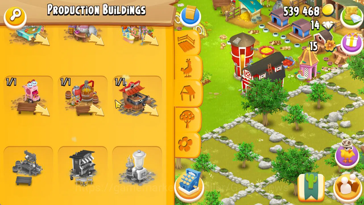 Hay Day Accounts Level 56|Barn Storage 3050 + Silo Storage 850|539K image 15