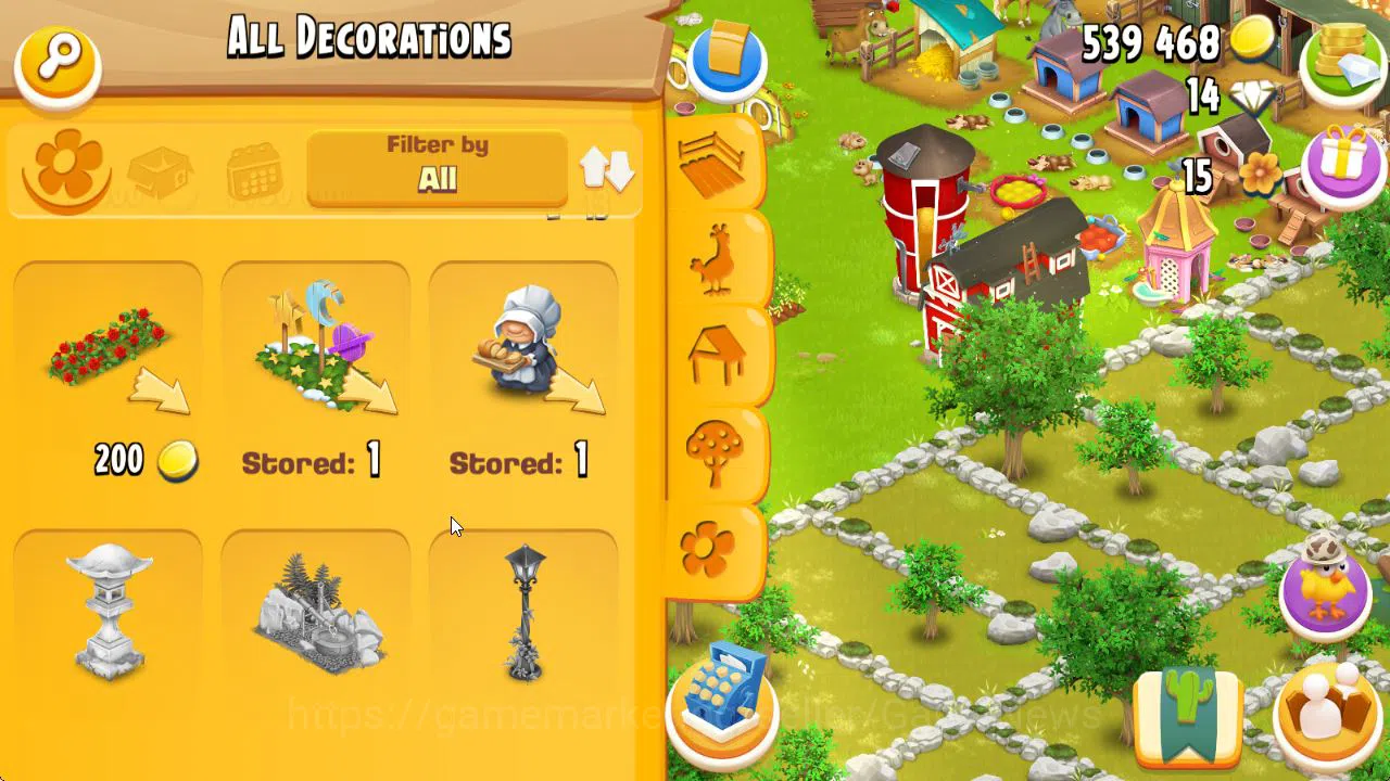 Hay Day Accounts Level 56|Barn Storage 3050 + Silo Storage 850|539K image 17