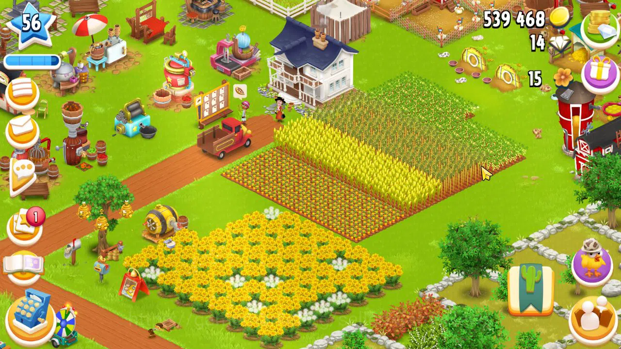 Hay Day Accounts Level 56|Barn Storage 3050 + Silo Storage 850|539K image 4
