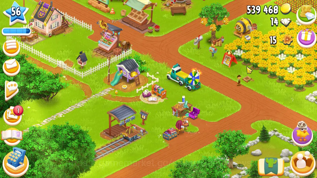 Hay Day Accounts Level 56|Barn Storage 3050 + Silo Storage 850|539K image 5