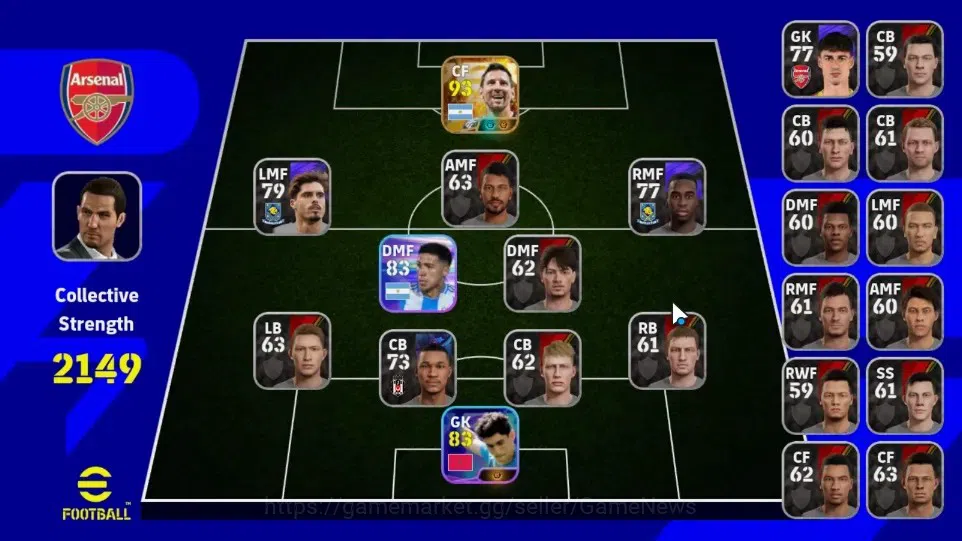 eFootball Accounts Starter Android|Fresh Starter|Big Time Lionel Messi 15 Jul'26|Epic Marco Reus|Check SS|Take 1
