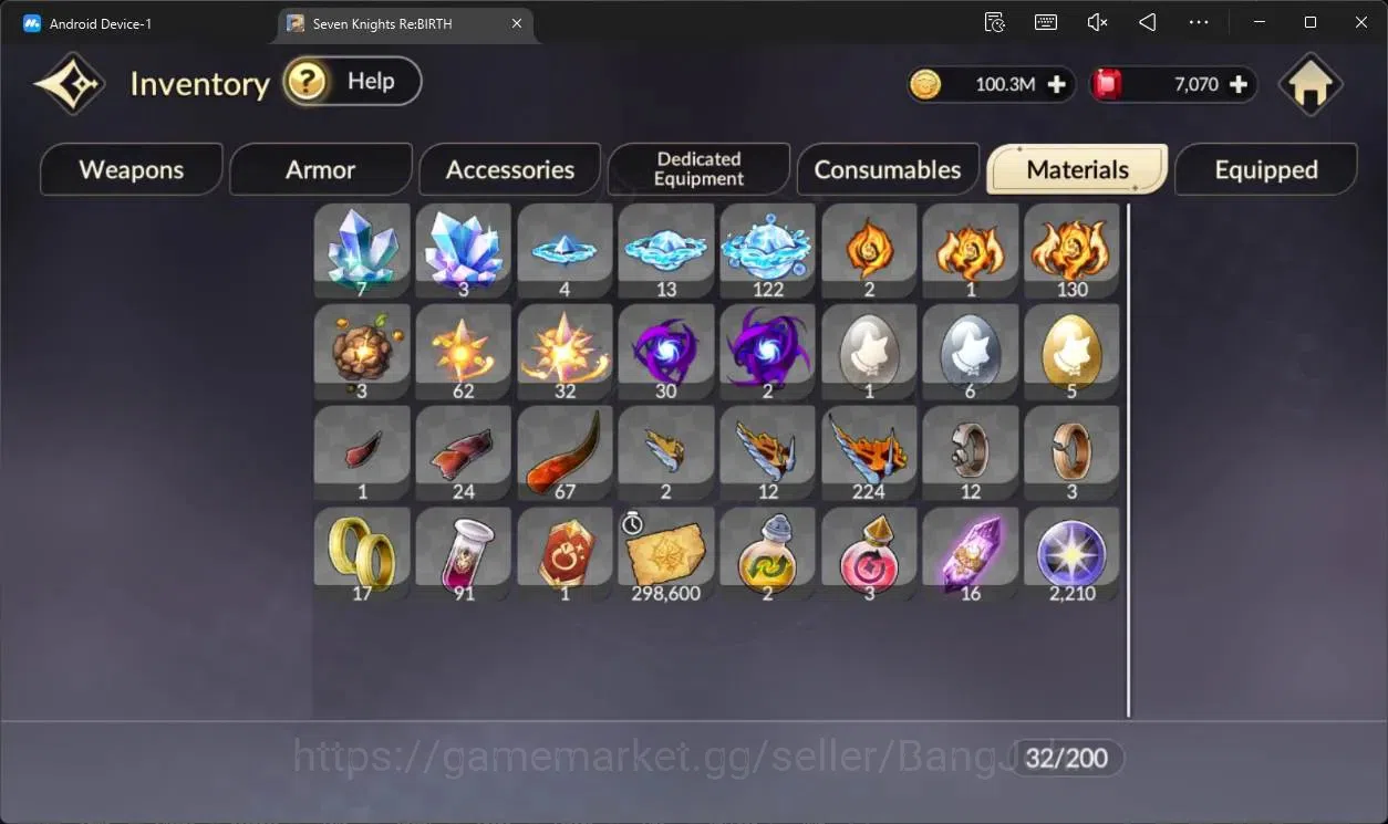 Seven Knights Re:Birth Accounts Global|Full EX7(Fai TC1,Melia TC1,Rosie TC1,Juri,G image 12