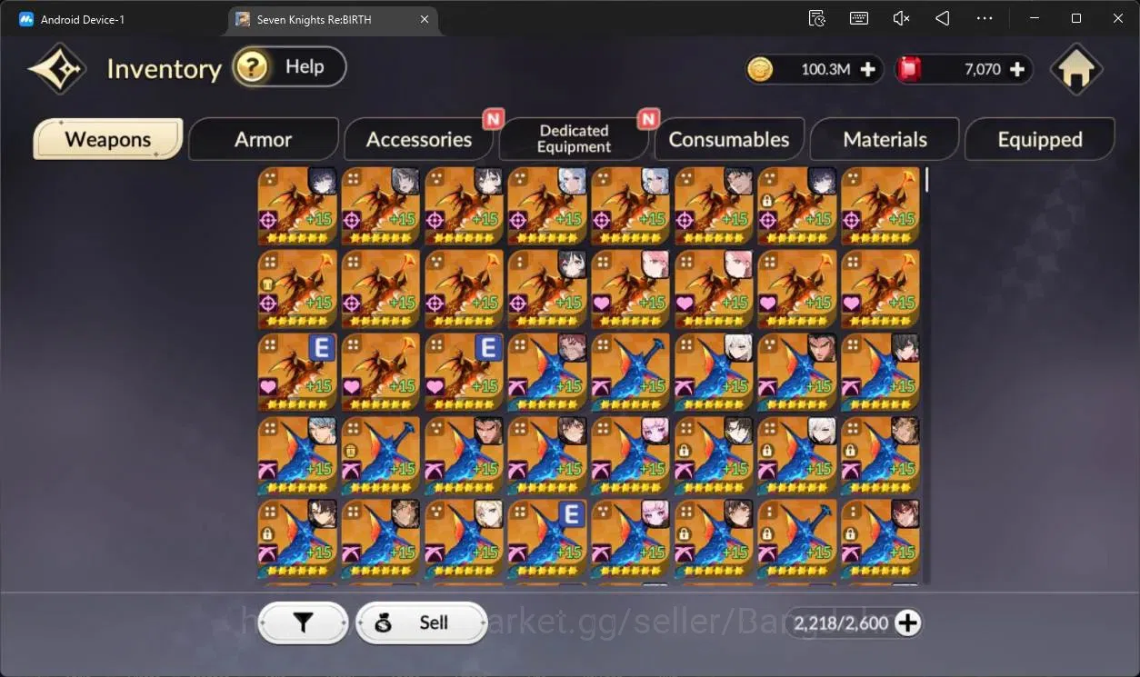 Seven Knights Re:Birth Accounts Global|Full EX7(Fai TC1,Melia TC1,Rosie TC1,Juri,G image 7