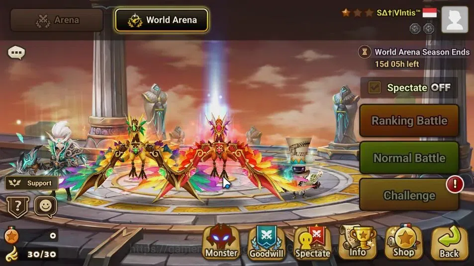 Summoners War: Sky Arena Accounts GLOBAL Lv30|1 LD[Valantis]|13 Total NB5[Leo,Vaness image 8