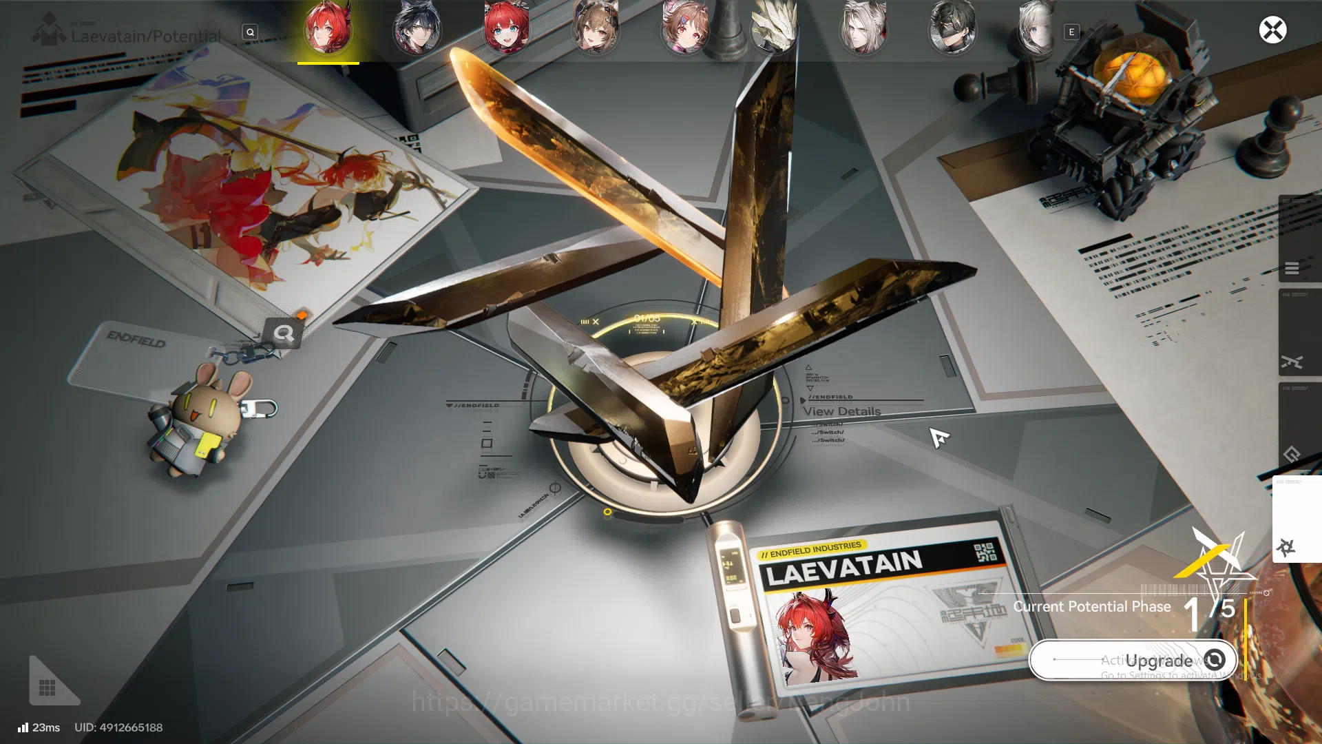 Arknights: Endfield Accounts Mid Game | ASIA | Leviatan + sign | Gilberta + si image 3
