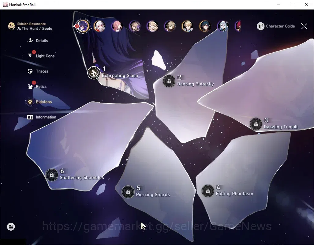 Honkai Star Rail Accounts Asia|TL69|11 Limited|Mortenax,Sparkle,SaberE2,Seel image 8