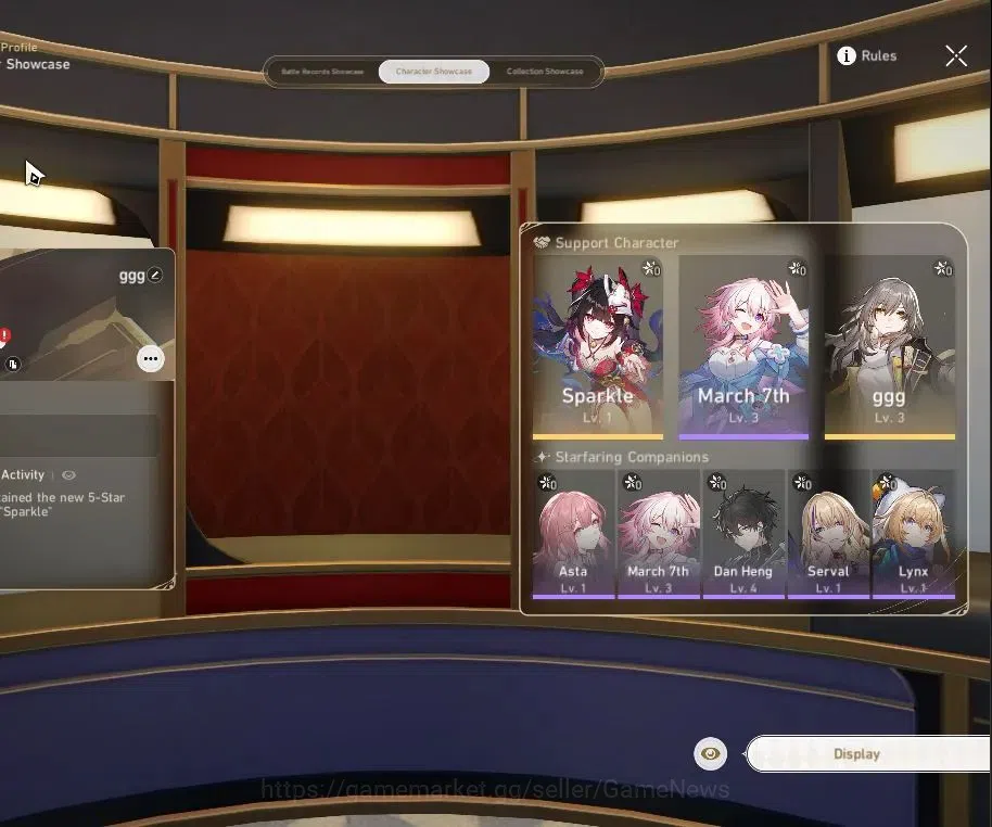 Honkai Star Rail Accounts Asia|TL 4|Fresh Starter| 21 SRP+1 Golden Comp | 1  image 2