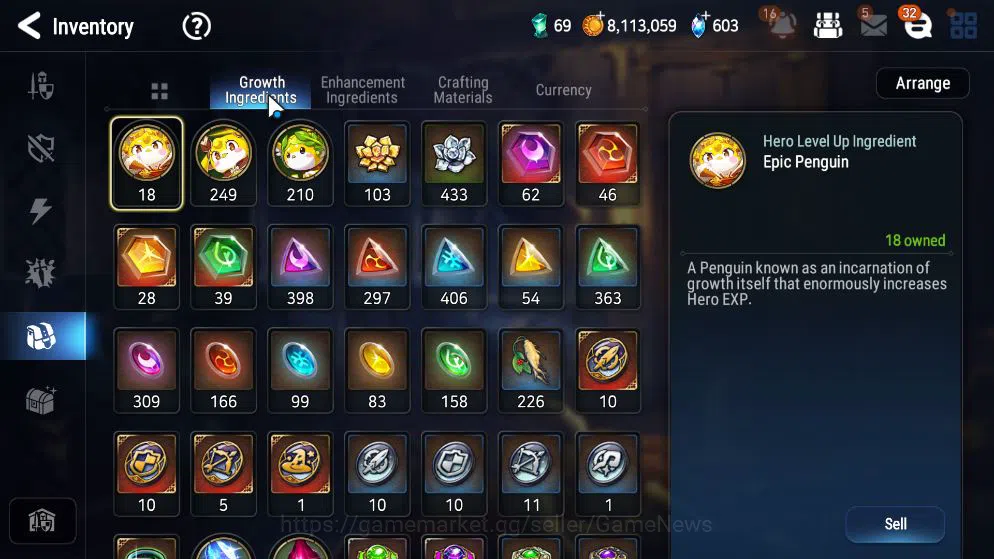Epic Seven Accounts GLOBAL UNVERIF|NewEra|7ML(Salome,BArunka,NM Luna,R image 4