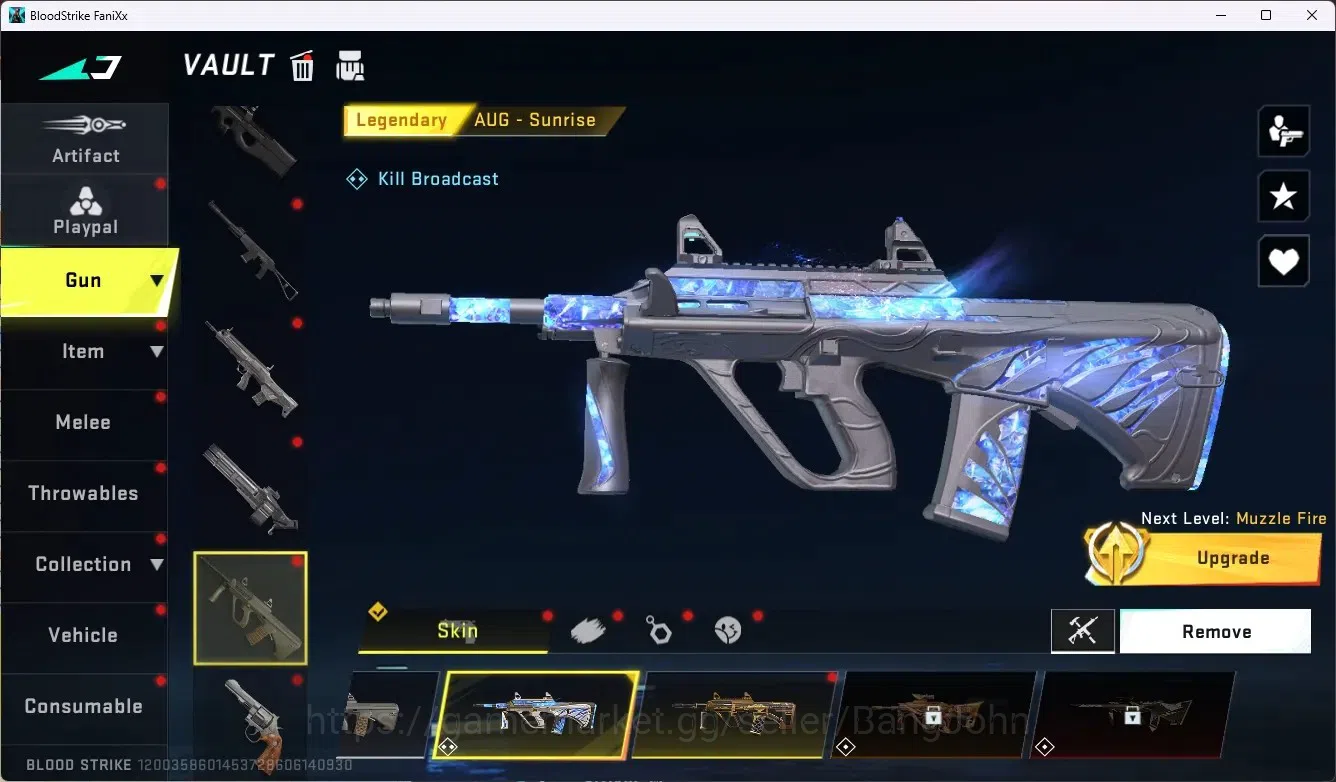 Blood Strike Accounts ASIA |Eternal Striker: ZERO-Odashadow|Legendary Ka image 14