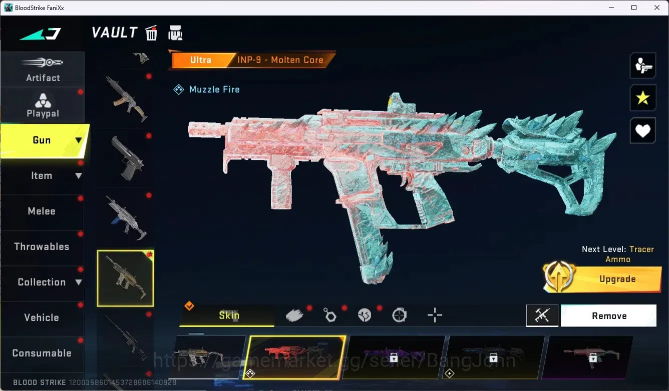 Blood Strike Accounts ASIA |Eternal Striker: ZERO-Odashadow|Legendary Ka image 2