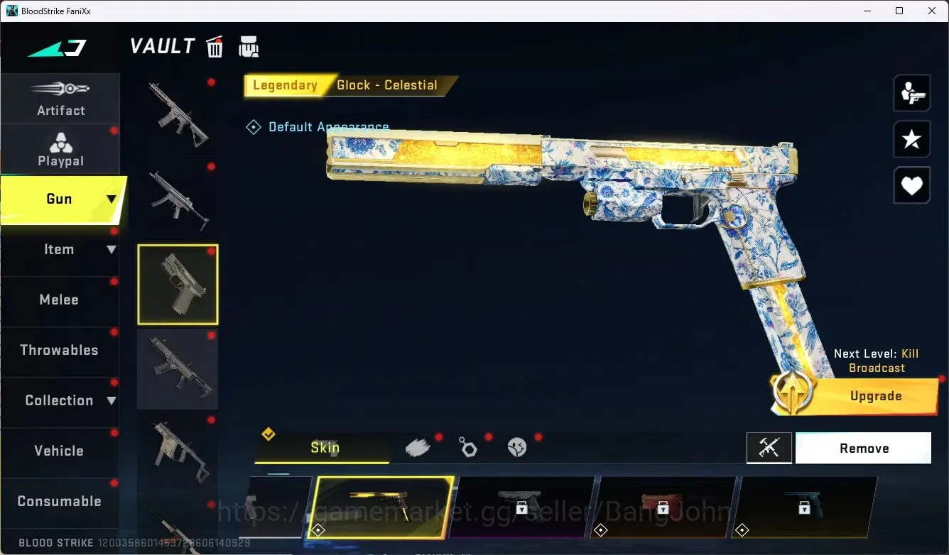 Blood Strike Accounts ASIA |Eternal Striker: ZERO-Odashadow|Legendary Ka image 6