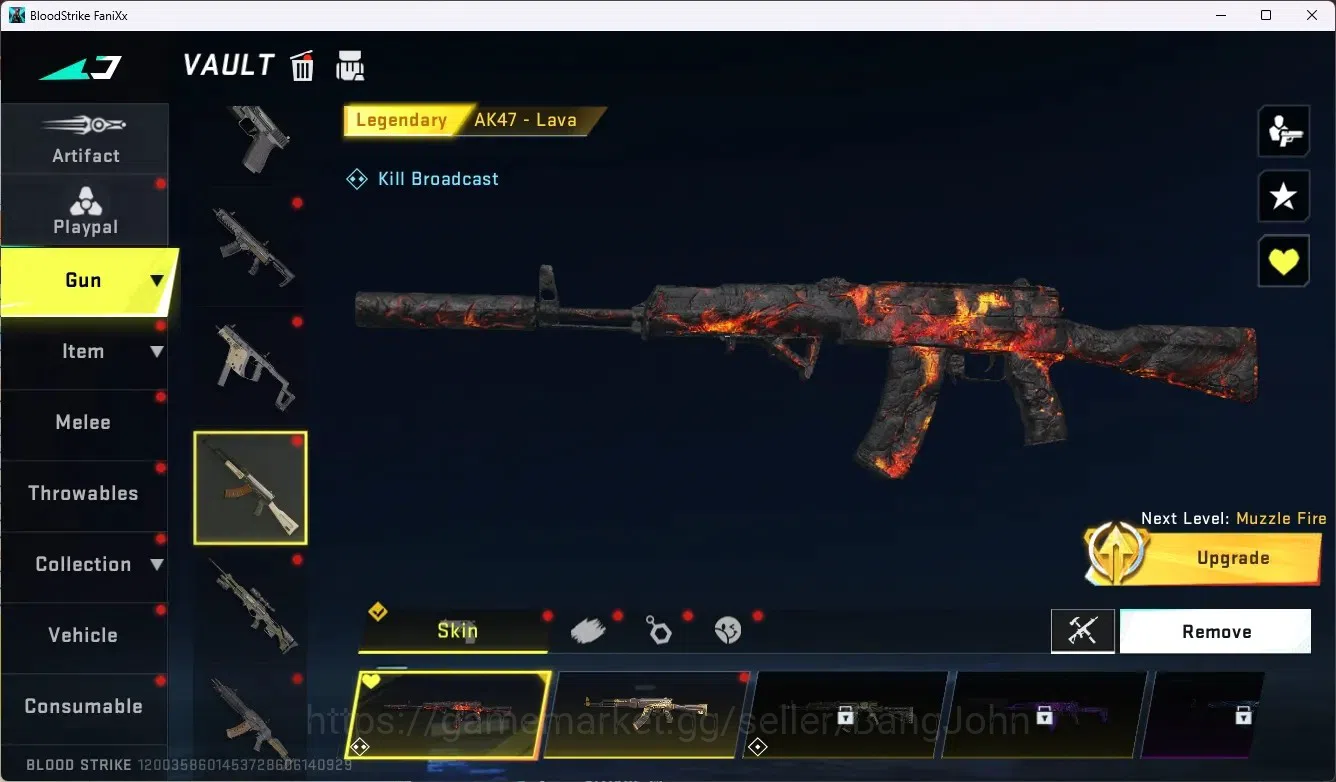 Blood Strike Accounts ASIA |Eternal Striker: ZERO-Odashadow|Legendary Ka image 7