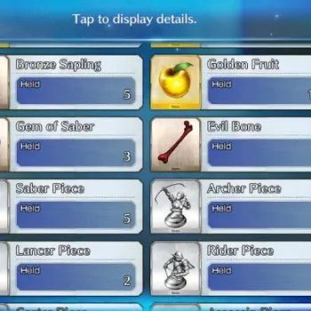 Fate-Grand Order Accounts NA Starter Fuyuki Lvl 7 |1 SSR Servant| ( Space Ciel ) |101 Saint Quartz, 17 Golden Aple|Birthday