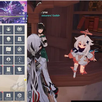 Genshin Impact Accounts Others ASIA|AR 60|18 Limit+6(*5 Wpn)|Skirk Team|Odette+Sign,Yae