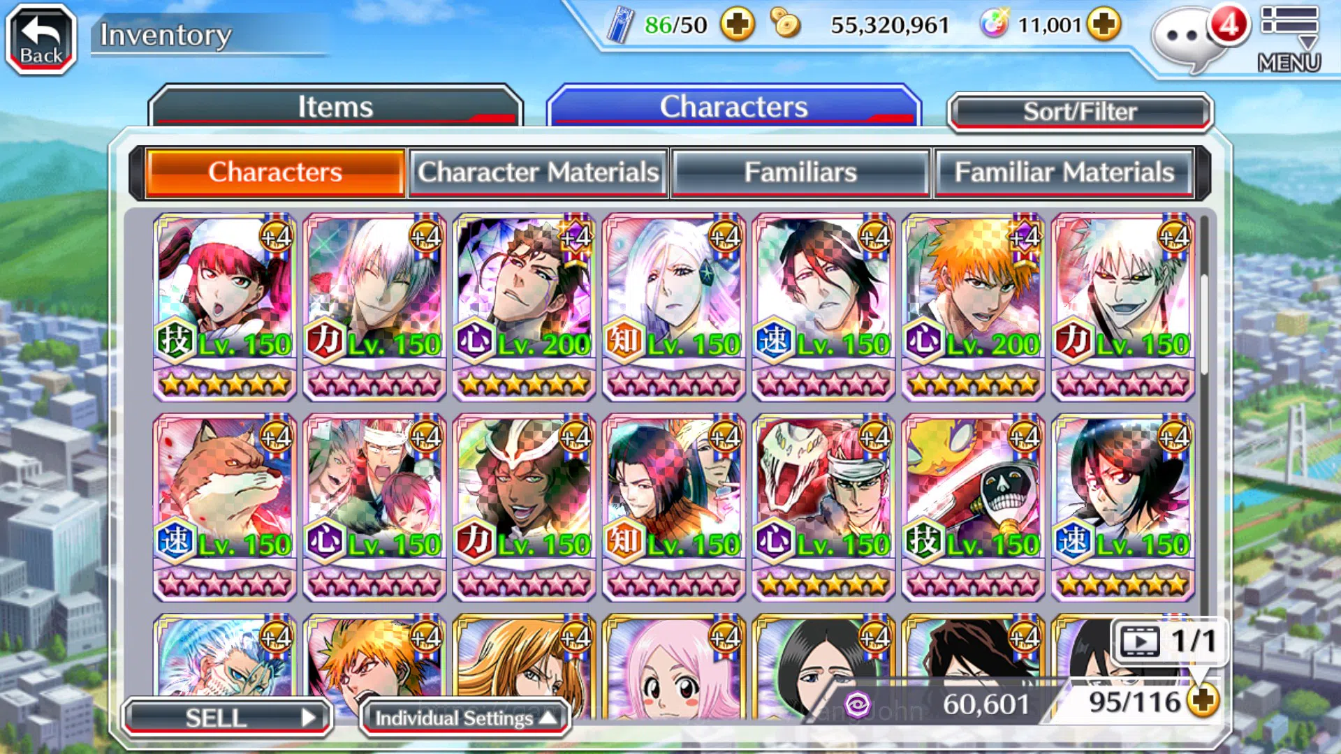 Bleach: Brave Souls Accounts Others GLOBAL]6K Orb+Fresh All Story|Ulquiorra Unleashed 9