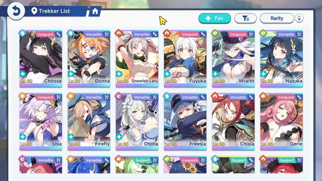 Stella Sora Accounts GLOBAL|Lv 40|16SSR 9Limit(DonnaT1,ShiaT1,OtohaT1,C image 1