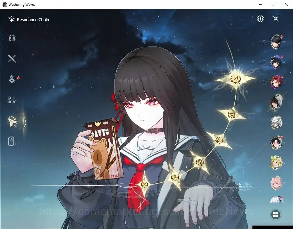 Wuthering Waves Accounts SEA|UL 47|1 Limited| Chisa R6 +Signature | DB Lvl image 3