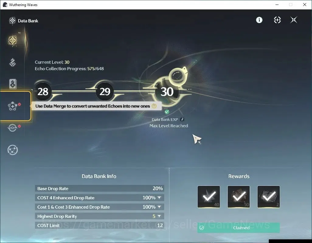 Wuthering Waves Accounts SEA|UL 47|1 Limited| Chisa R6 +Signature | DB Lvl image 4