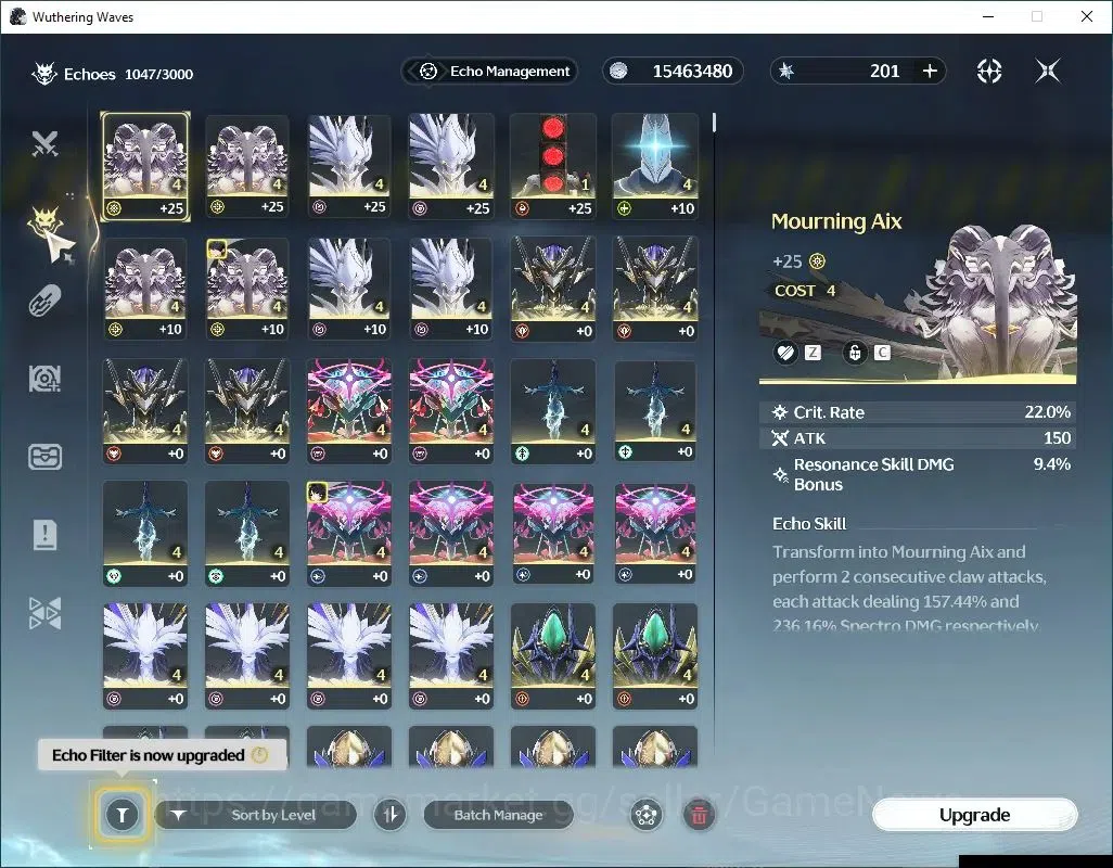 Wuthering Waves Accounts SEA|UL 47|1 Limited| Chisa R6 +Signature | DB Lvl image 7