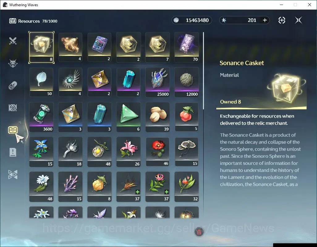 Wuthering Waves Accounts SEA|UL 47|1 Limited| Chisa R6 +Signature | DB Lvl image 9