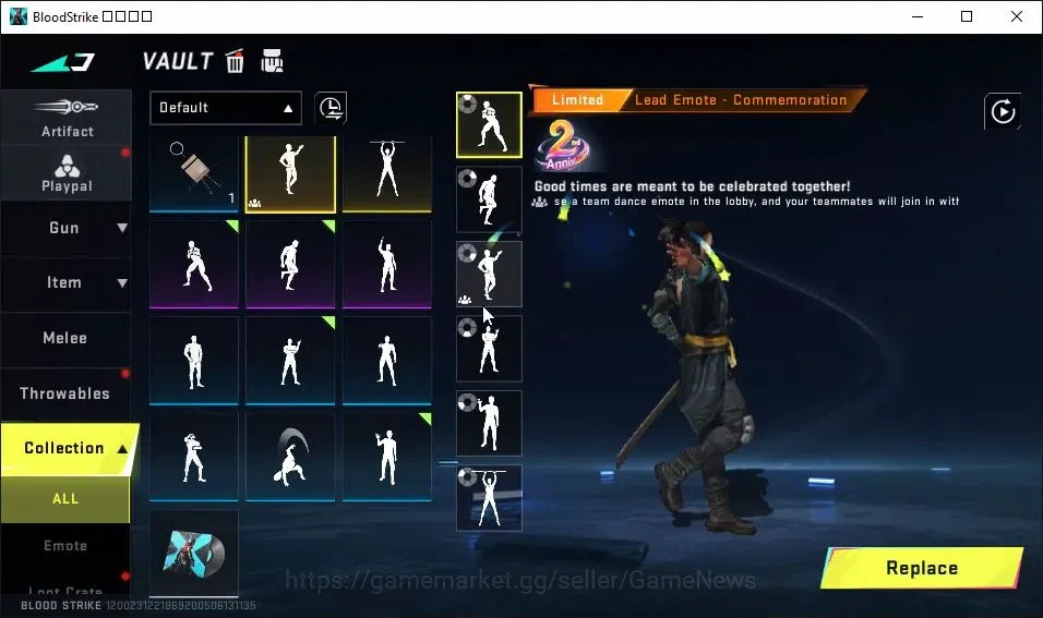 Blood Strike Accounts ASIA|ETERNAL SCAR-Dominator Lv3|Collab TokRev[MCX- image 13