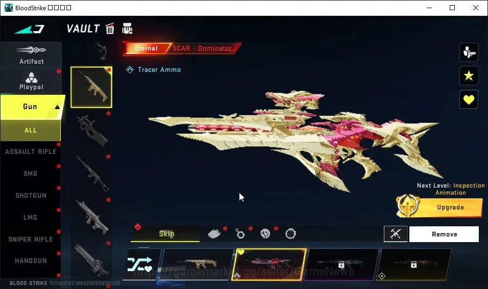 Blood Strike Accounts ASIA|ETERNAL SCAR-Dominator Lv3|Collab TokRev[MCX- image 5