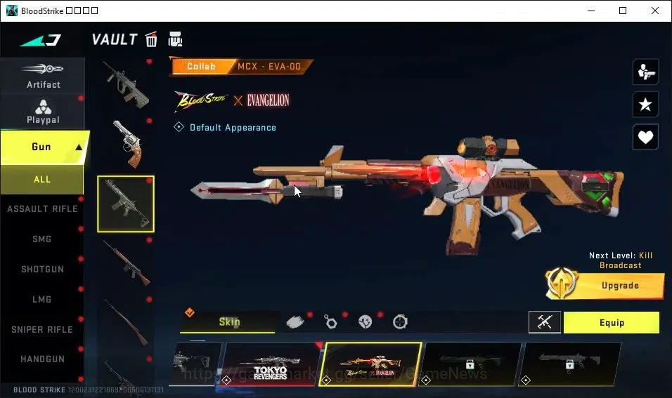 Blood Strike Accounts ASIA|ETERNAL SCAR-Dominator Lv3|Collab TokRev[MCX- image 8