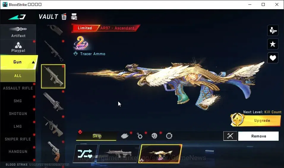 Blood Strike Accounts ASIA|ETERNAL SCAR-Dominator Lv3|Collab TokRev[MCX- image 9