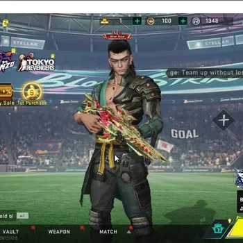 Blood Strike Collab Skin ASIA|ETERNAL SCAR-Dominator Lv3|Collab TokRev[MCX- image 1