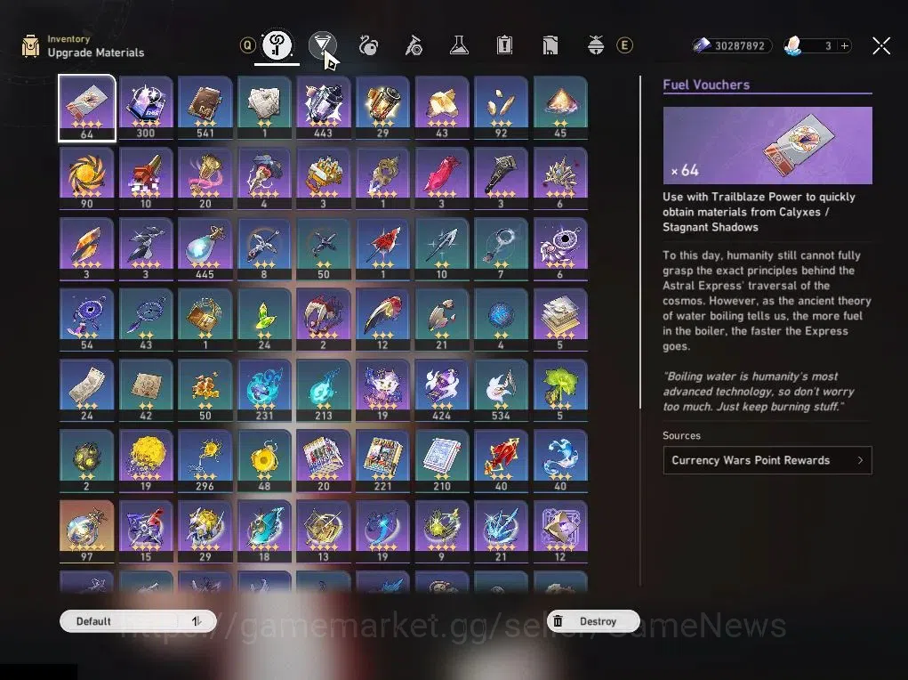 Honkai Star Rail Accounts Asia|TL 70|Prem Teams|28 Limited|Golden Spirit,Rob image 13