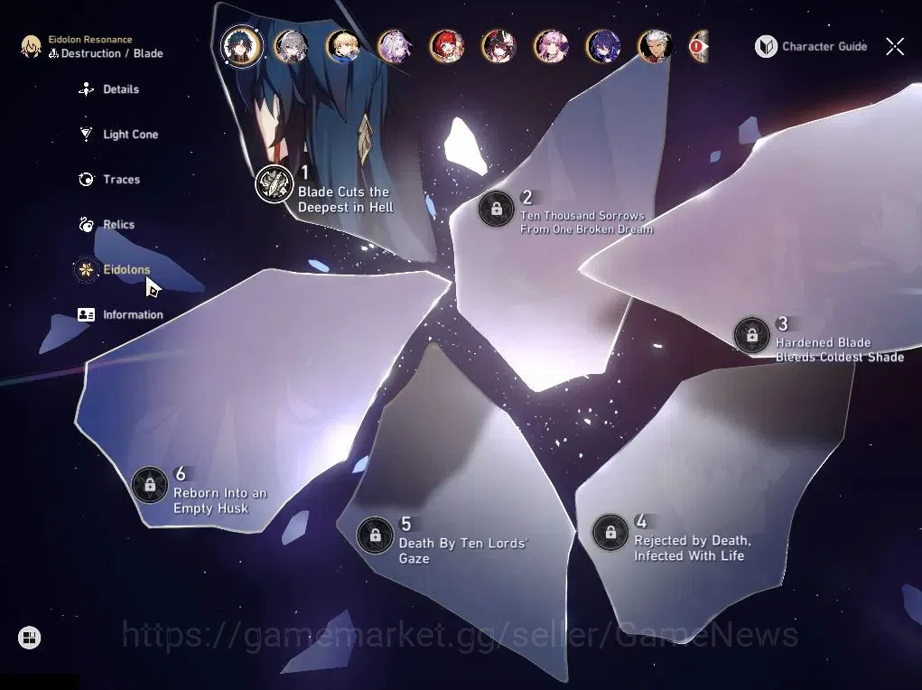Honkai Star Rail Accounts Asia|TL 70|Prem Teams|28 Limited|Golden Spirit,Rob image 9