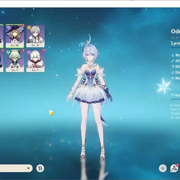 Genshin Impact Accounts Starter ASIA|AR 25|Starter 1 Limit(Odette) + Qiqi |MC Female|Shadow Over Mondstadt in