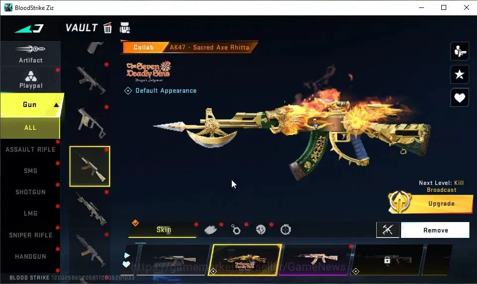 Blood Strike Accounts ASIA|ETERNAL Desert Eagle-Scorpius|Melee UL Talon  image 14
