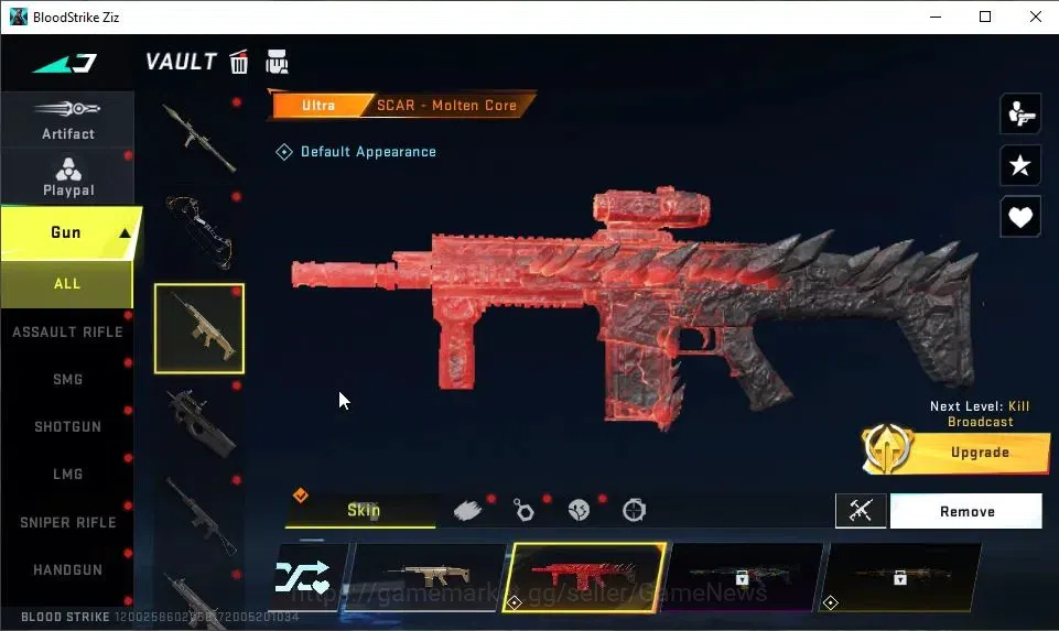 Blood Strike Accounts ASIA|ETERNAL Desert Eagle-Scorpius|Melee UL Talon  image 16