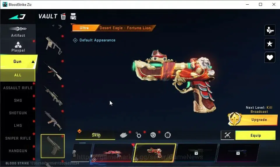 Blood Strike Accounts ASIA|ETERNAL Desert Eagle-Scorpius|Melee UL Talon  image 17