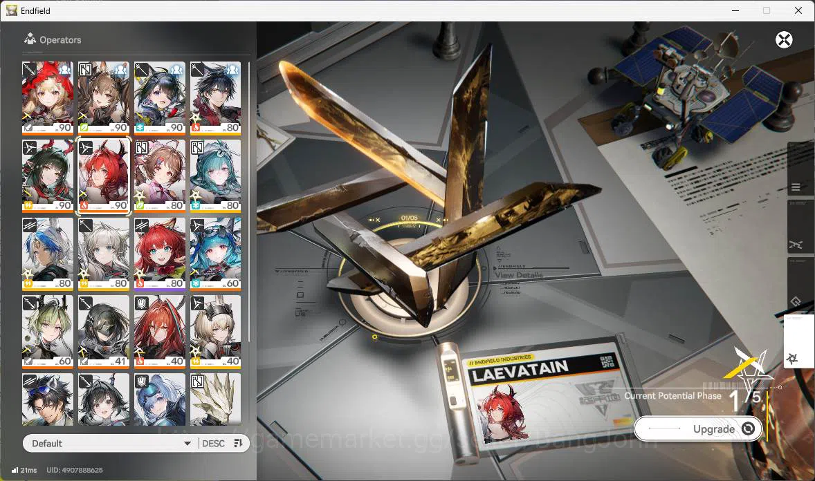 Arknights: Endfield Accounts ASIA|Lv 60|5Limit+5Sign|Zhuang Fangyi,Tangtang,P1( image 12